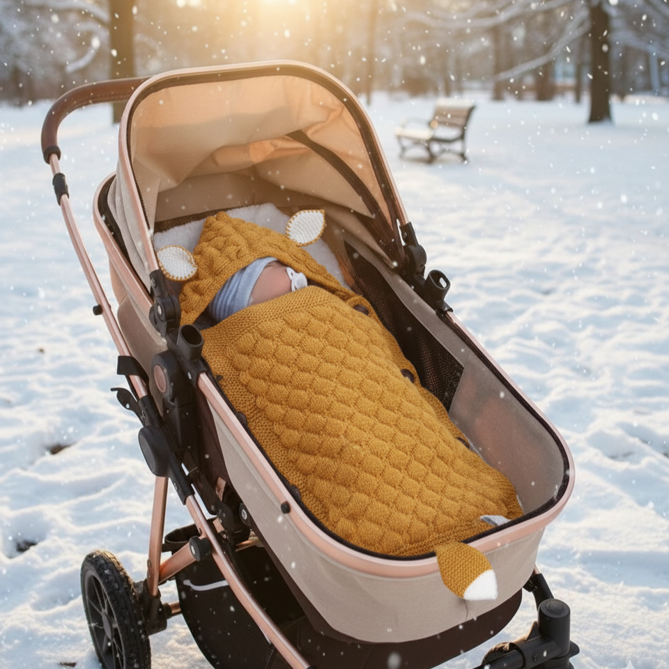 Chanceliere bouton pour bébé