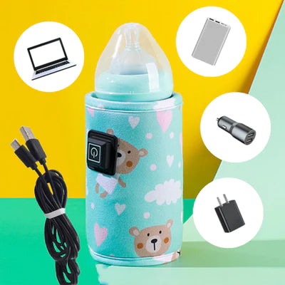 Chauffe Biberon Nomade Portable avec USB - Mon Adorable Bébé
