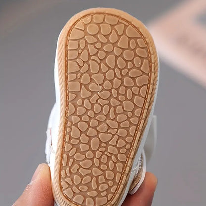 Chaussure bebe fille à nœud papillon