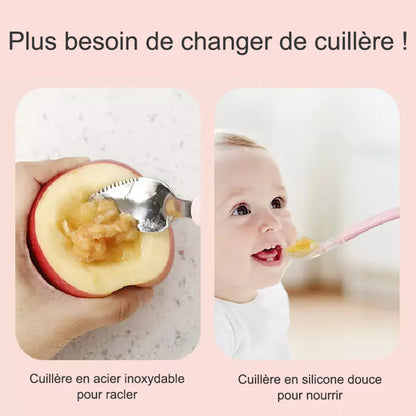 Cuillère Gratteuse - Mon Adorable Bébé