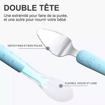 Cuillère Gratteuse - Mon Adorable Bébé