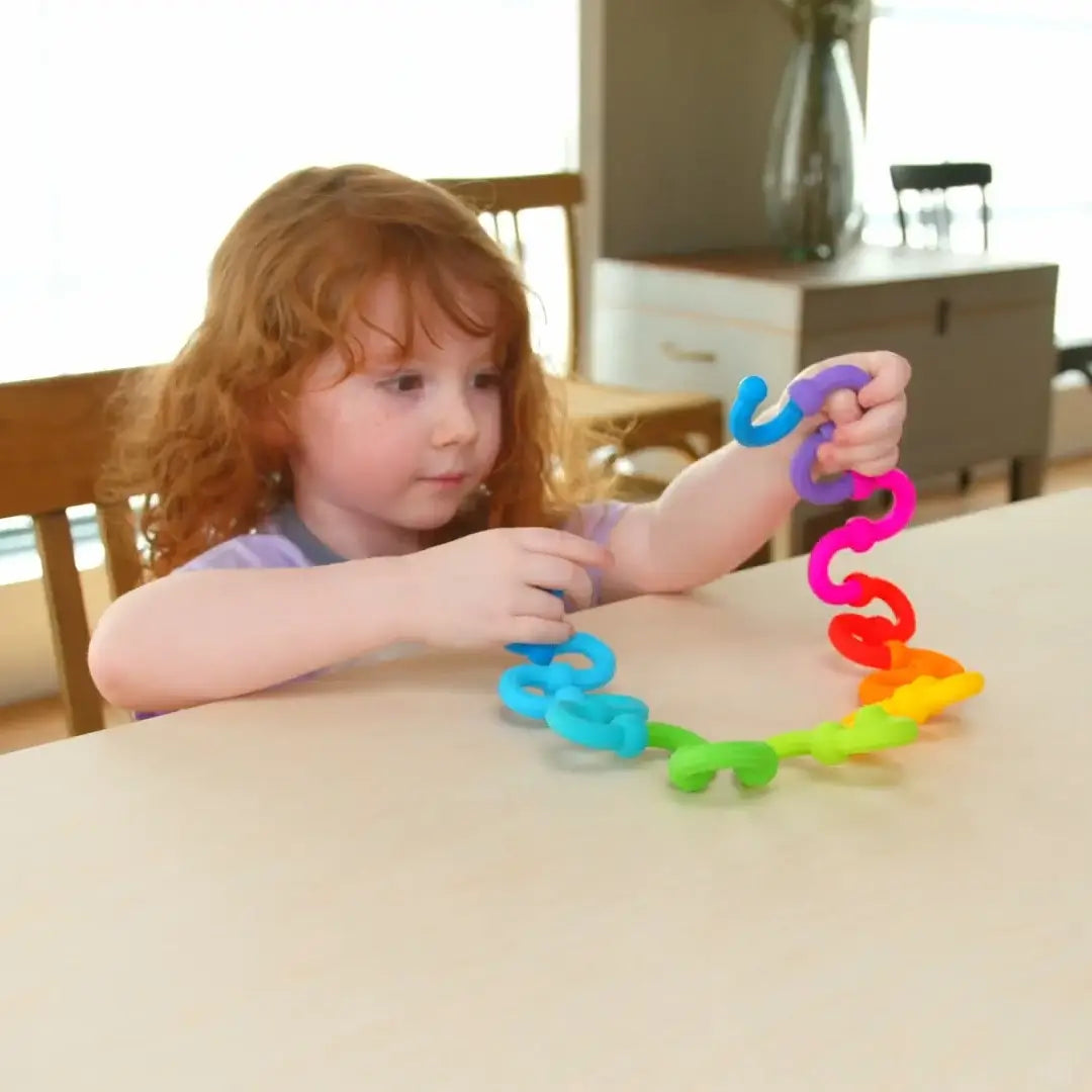 Jeu Construction d'Anneaux Sensoriels 20 pièces