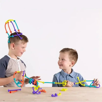 Jeu Construction d'Anneaux Sensoriels enfants