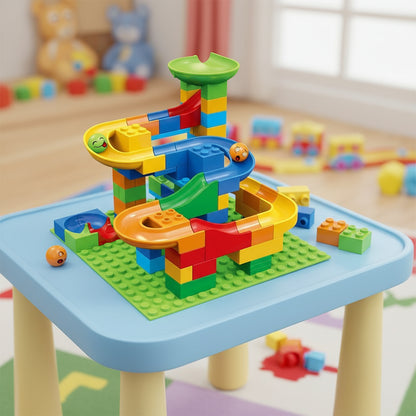 Jeux de construction - circuit pour bille