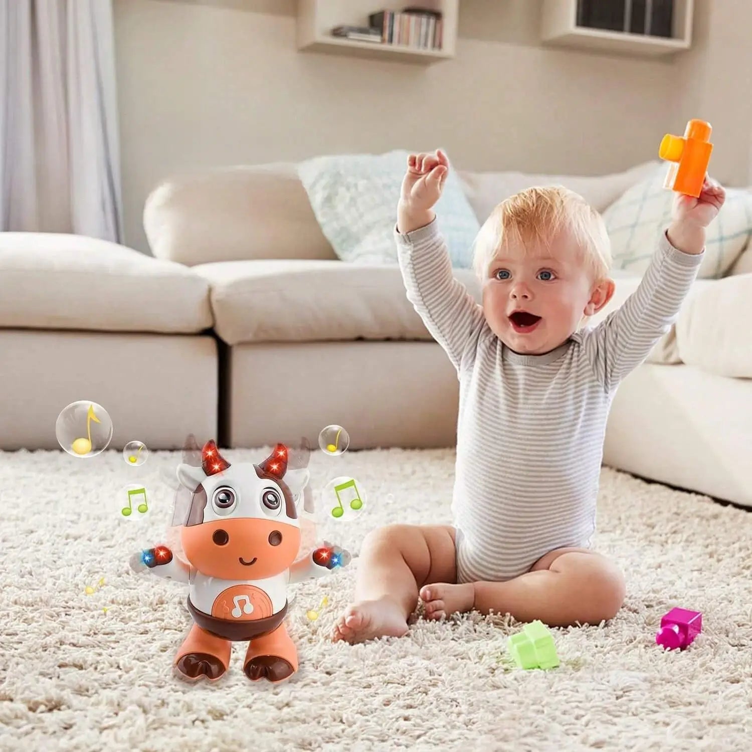 jouet vache danseuse bébé