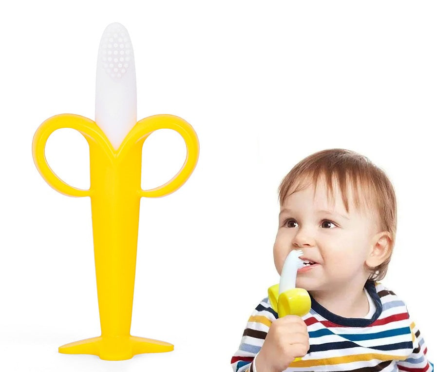 Anneau de Dentition en forme de Banane - Mon Adorable Bebe
