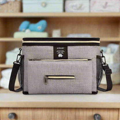sac-a-langer-bebe-gris