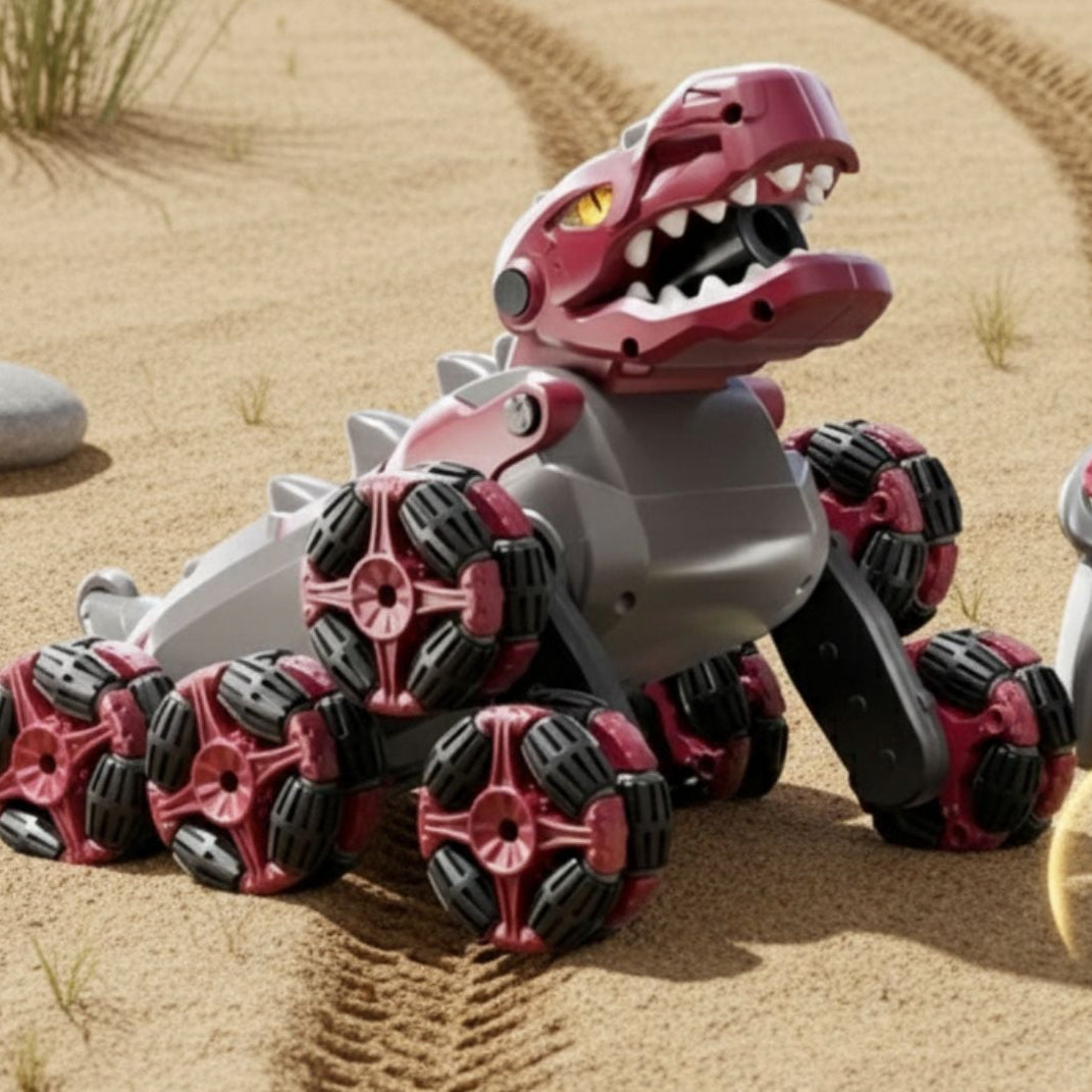 Voiture télécommandée tout terrain dinosaure 8WD | DinoDrive