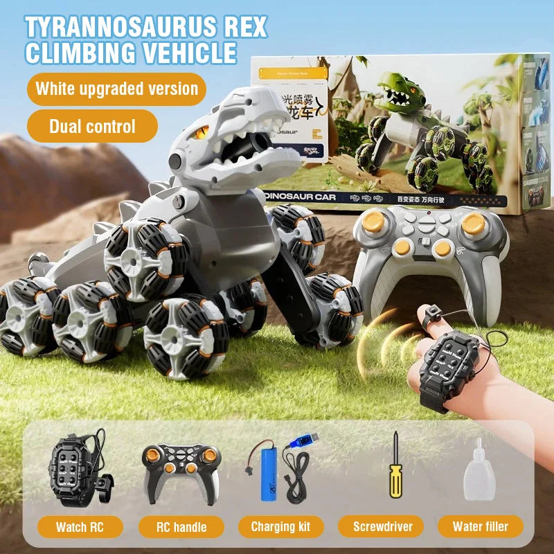 Voiture télécommandée tout terrain dinosaure 8WD | DinoDrive