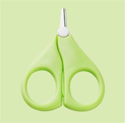 ciseaux coupe-ongles pour bébé vert