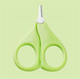 ciseaux coupe-ongles pour bébé vert