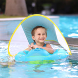 Bouée Gonflable à Ombrelle Anti UV pour Bébé - Mon Adorable Bébé