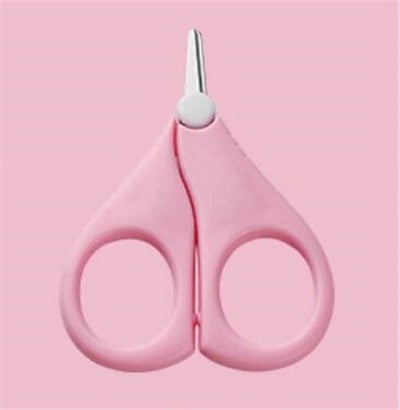 ciseaux coupe-ongles pour bébé rose