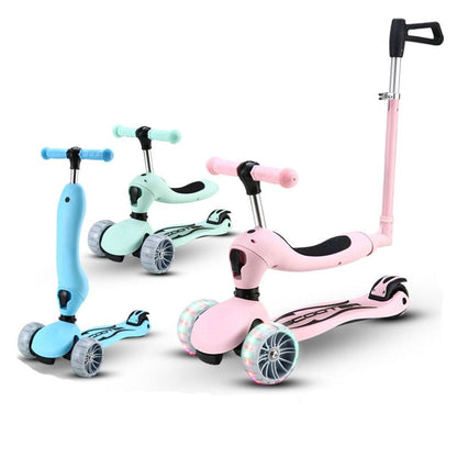 Trottinette Scooter Pliable pour Enfants - Mon Adorable Bébé