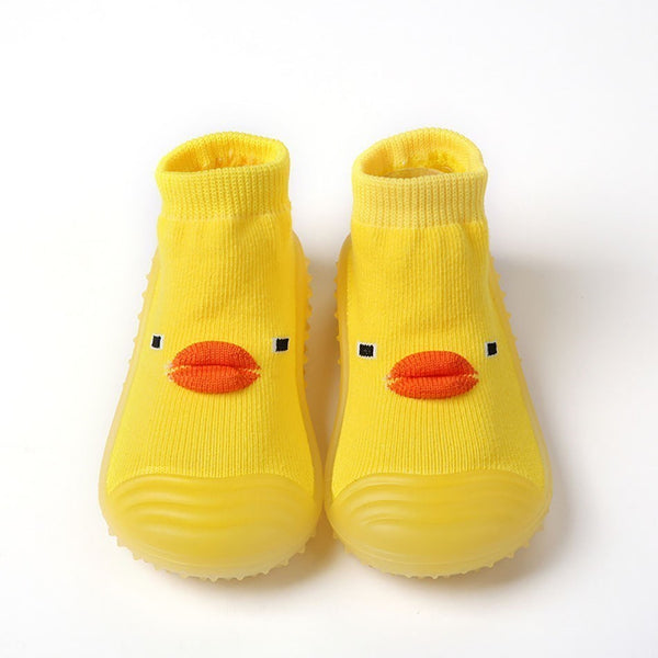Chaussures Bebe sous Forme de Canard Mignon Jaune - Mon Adorable Bébé