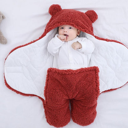 Chancelière bébé rouge- Mon Adorable bebe