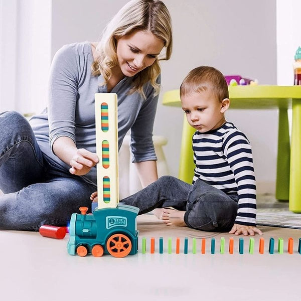 Train à Domino - Mon Adorable Bébé