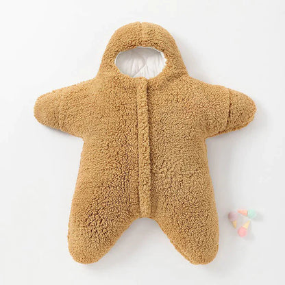 Gigoteuse bébé étoile de mer miel marron -  Mon Adorable Bebe